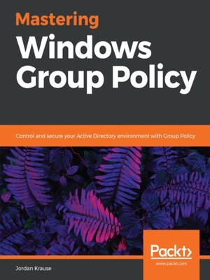 cover image of Mastering Windows Group Policy